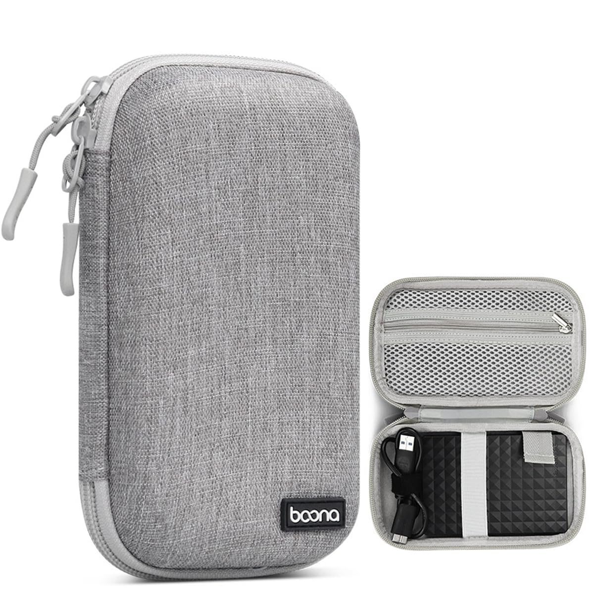 ZORBES Carrying Case for Seagate WD2.5 inch, Portable Hard Drive Bag for Seagate WD2.5 inch, Storage Case for Solid State Drive EVA Waterproof Storage SSD Travel Bag Accessory Bag, No SSD Included ZORBES Carrying Case for Seagate WD2.5 inch, Portable Hard Drive Bag for Seagate WD2.5 inch, Storage Case for Solid State Drive EVA Waterproof Storage SSD Travel Bag Accessory Bag, No SSD Included